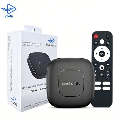 Voda Custom Android 14 TV Box با پخش HDR 8K و وای فای دوگانه برای سرگرمی خانگی