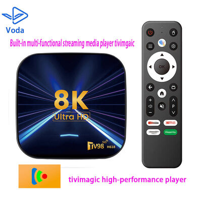 Fabrik Custom Strong8K Android IPTV Box mit Tivimagic Streaming Player weltweit anwendbar