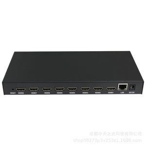 Buy Multi Protocol Streaming Hotel TV System 8 Channel HD Video Encoder For Live Broadcasting online manufacture