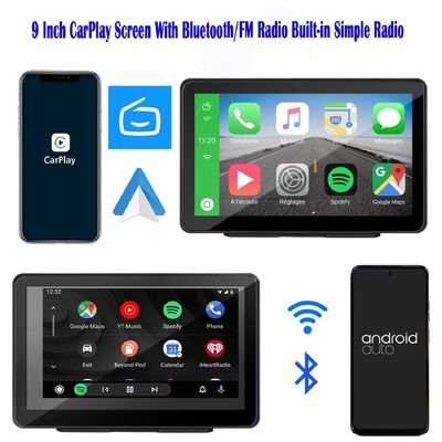 kaufen 9 Zoll Portable Carplay Radio Smart Touch Screen Universal Carplay und Android Auto Online-Herstellung
