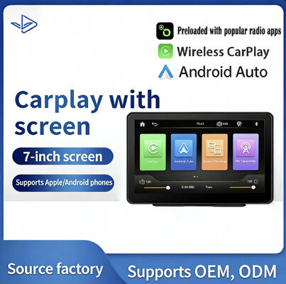 comprare 7 pollici DVD per auto Radio Touch Screen Navigation Wireless CarPlay Android Auto Universale fabbricazione online