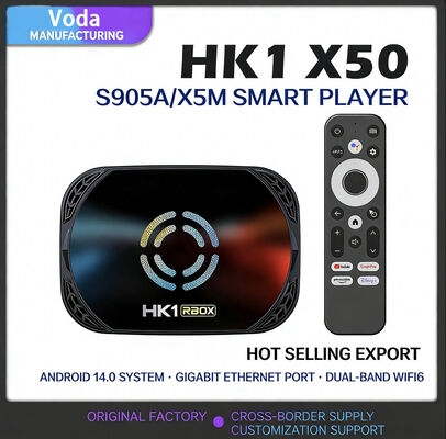 Buy Hk1 X50 Android 14 Tv Box Wifi 6 4k Smart Media Player With Popular Streaming Apps online manufacture