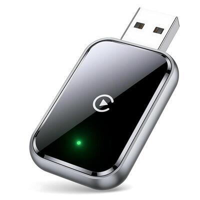 comprar Adaptador 2 em 1 Wireless Carplay Android Auto Plug and Play Conexão Rápida Baixa Latência Fabricação em linha