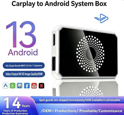 kupować Bezprzewodowy CarPlay Android Auto AI Box Android 13.0 Urządzenie do strumieniowania w samochodzie z wyjściem HDMI produkcja online