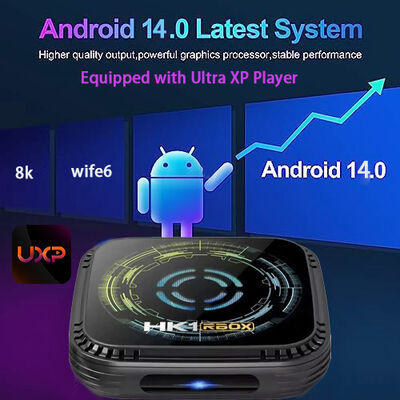 kopen Wifi 6 Allwinner H728 8k Hdr 10+ Hk1 Rbox H8x Streaming Tv box met Ultra XP Player online vervaardiging