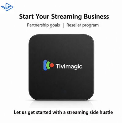 Buy Wholesale streaming TV box preinstalled tivimagic player Support IPTV Server Playlist online manufacture