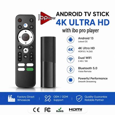 kaufen M5 RK3518 Android 14 TV Stick mit iBO Streaming Player für IPTV-Distributoren Online-Herstellung